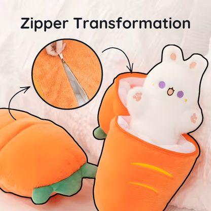Carrot Bunny Plush Toy