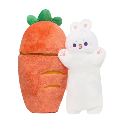 Carrot Bunny Plush Toy